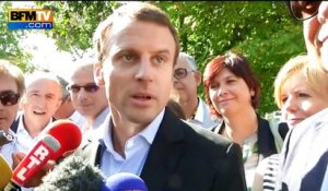 Macron: "On ne m'a pas invité" à La Rochelle
