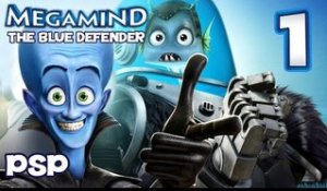 Megamind The Blue Defender Walkthrough Part 1 (PSP) Downtown Level 1