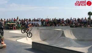 Les plus belles figures de la compétition de BMX à Saint-Nazaire