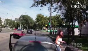 RoadRage en Russie il tire sur un automobiliste