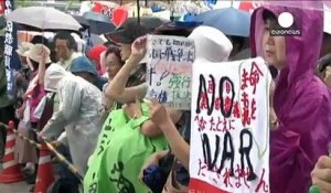 Japon : forte mobilisation contre les lois de défense d'Abe