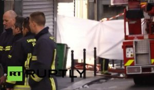 France : huit personnes ont péri coincées dans l’incendie de leur immeuble