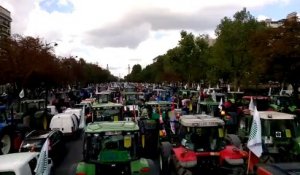 Manifestation des agriculteurs à Paris : le cour de Vincennes bloqué