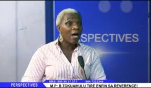 Bernadette TOKWAULU : « La Majorité Présidentielle m'a tiré dans le dos, Je ne suis plus de la Majorité »