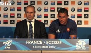 Le XV de France bat l'Ecosse en préparation au Mondial