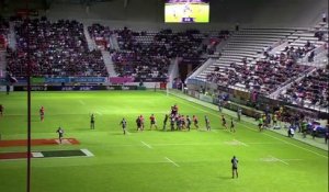 TOP 14 - Stade Français - Toulon : 16-20 - ESSAI Sireli BOBO (TLN) - Saison 2015/2016