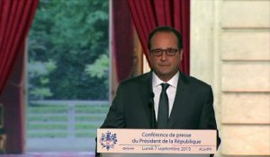 Hollande annonce l'accueil de 24.000 réfugiés sur deux ans