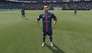 Les visages et notes du PSG dans FIFA 16