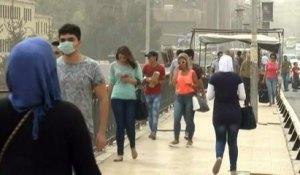Une tempête de sable d'une "densité exceptionnelle" fait deux morts au Liban