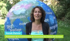 Présidente de la communauté de communes du canton de Quingey : territoires de la transition énergétique en action