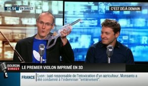 La chronique d'Anthony Morel : 3Dvarius, le premier violon imprimé en 3D - 11/09