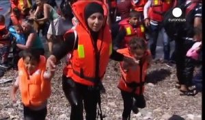 Lesbos et les îles de la mer Egée transformées en camps de réfugiés géants