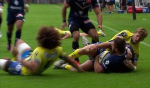 TOP 14 - Clermont - Bordeaux-Bègles : 26-26 - ESSAI Marco TAULEIGNE (BOR) - Saison 2015/2016