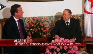 Algérie : le chef du renseignement limogé par Bouteflika