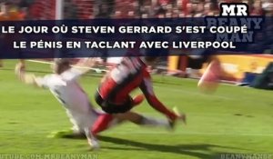 Le jour où Steven Gerrard s'est coupé le pénis en taclant avec Liverpool