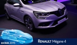 Renault Mégane en direct du salon de Francfort 2015