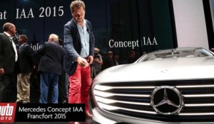 Mercedes Concept IAA : Salon de Francfort 2015