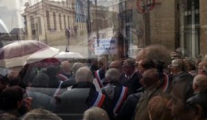 Les maires en colères manifestent à Amiens