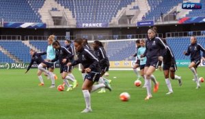 France-Brésil Féminines A : derniers réglages au Stade Océane !