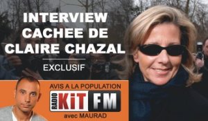 MAURAD - INTERVIEW CACHEE DE CLAIRE CHAZAL EXCLUSIF