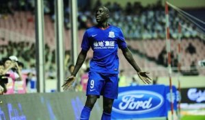 Le triplé de Demba Ba en Chine