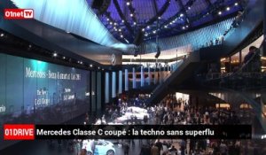 Salon de Francfort : Mercedes Classe C coupé, une étoile qui fait rêve les conducteurs technophiles
