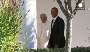 Le pape François entame une visite historique aux Etats-Unis