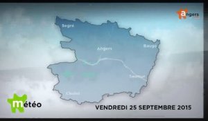 METEO SEPTEMBRE 2015 [S.9] [E.25] - Météo locale - Prévisions du vendredi 25 septembre 2015