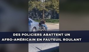 Des policiers abattent un Afro-Américain en fauteuil roulant