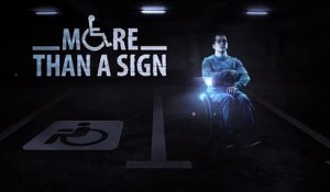 Un hologramme apparaît sur les places handicapé quand vous essayez de vous garer dessus...