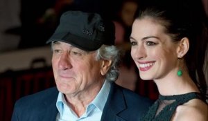 Anne Hathaway et Robert De Niro à Londres pour Le Nouveau Stagiaire