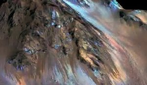 De l'eau liquide trouvée sur la planète Mars...