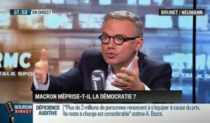 Brunet & Neumann: "Emmanuel Macron ne cesse de faire parler de lui" - 29/09