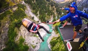 Canyoning, parachutisme, et bungy avec Devin SuperTramp en Nouvelle-Zélande