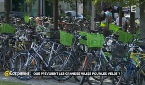 Que prévoient les grandes villes pour les vélos ?