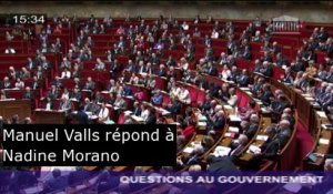 Manuel Valls répond aux propos controversés de Nadine Morano