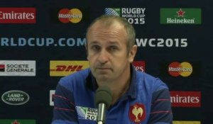 Rugby - CM - Bleus : Saint-André «Se préparer à faire un match de très haut niveau»