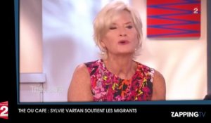 Thé ou Café : Sylvie Vartan émue par le sort des migrants, "C'est intolérable de voir la souffrance"