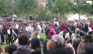 VIDEO. 400 danseurs à Niort pour un immense flashmob