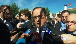Intempéries : François Hollande annonce des aides pour les sinistrés