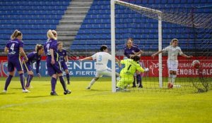 D2 féminine - Grenoble Claix 2-2 OM : le but de Léonie Multari (21e)