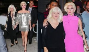 Lady Gaga emmène sa maman dîner à New York