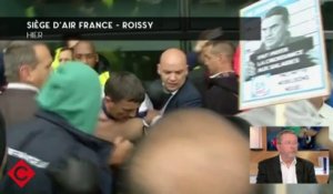 Ronald Noirot : Les coulisses de l'agression du DRH d'Air France - C à vous - 06/10/2015