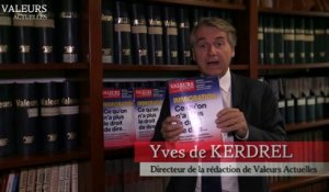 Yves de Kerdrel : « Immigration, ce qu'on a plus le droit de dire !  »