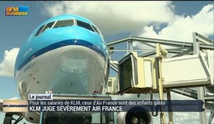 Les salariés de KLM dépités par l'attitude de ceux d'Air France