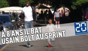 A 8 ans il bat Usain Bolt au sprint
