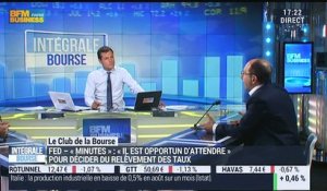 Le Club de la Bourse: Philippe Gudin, Didier Borowski et Alexandre Baradez - 09/10