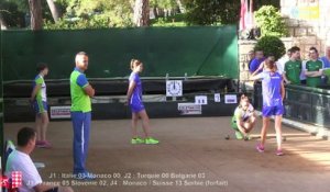 Second tour double U25F, Challenge International Denis Ravera, Sport Boules, Monaco 2015