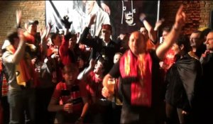 Andorre-Belgique: des supporters réveillés pour la soirée avec Daniel Van Buyten