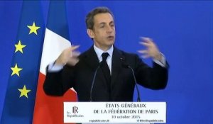 Pour Sarkozy, Hollande "c'est fini"